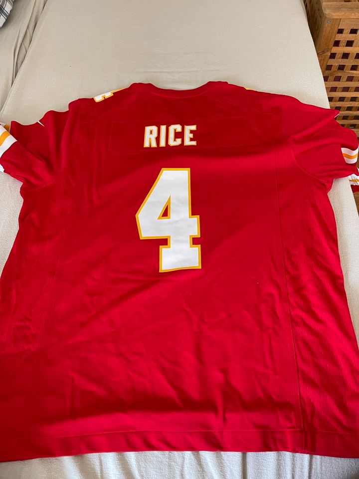 NFL Trikot Kansas City Chiefs Rashee Rice in XL in Leverkusen