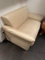 Ledersofa hellbeige München - Schwabing-West Vorschau