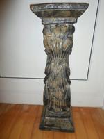 2 Blumensäulen Holzsäulen Unikate Deko Säule Holz Handgeschnitzt Hessen - Rödermark Vorschau