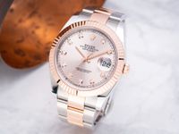 Rolex DateJust 41 Stahl/Rosegold Diamonds 126331 Full Set UNWORN Hamburg-Mitte - Hamburg Neustadt Vorschau