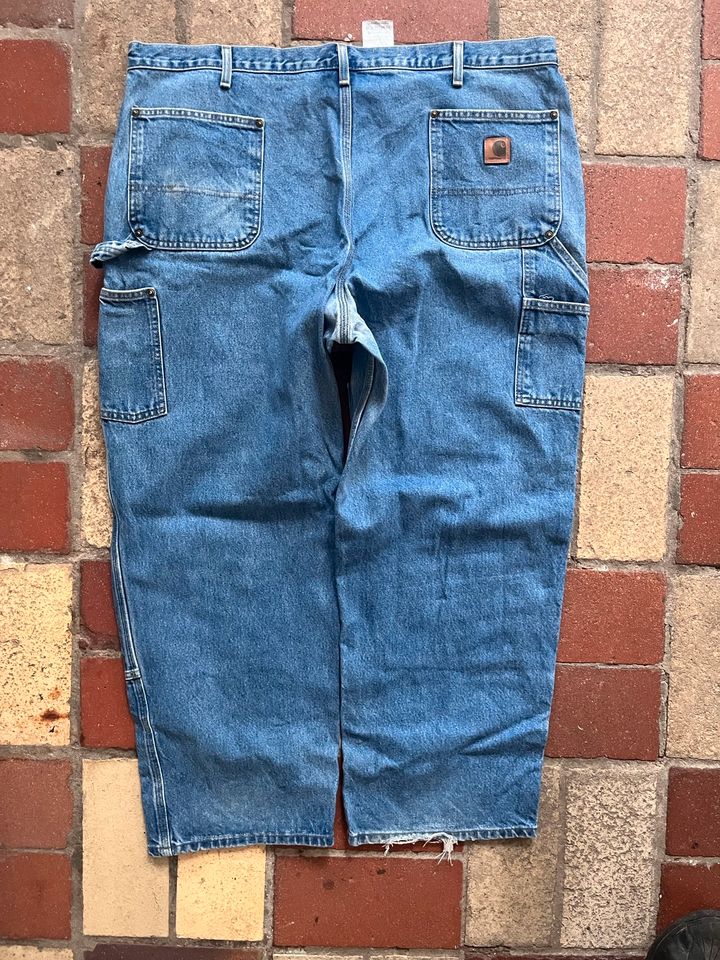 Vintage Carhartt W44x30 Double Knee Jeans Denim Carpenter in Bochum