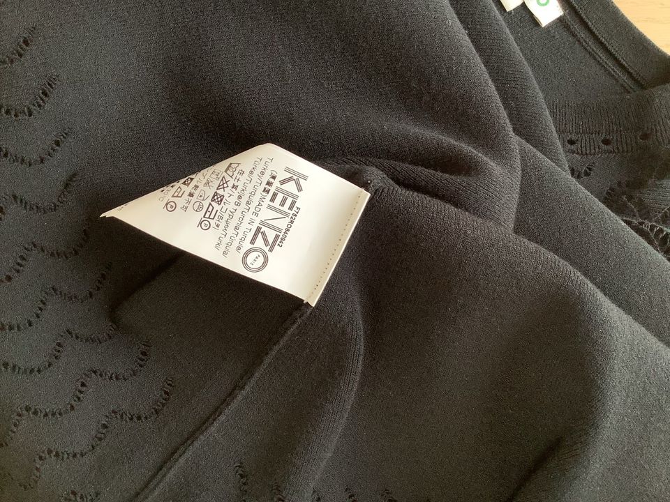 Kenzo Kleid Gr.S Viskose  Schwarz L.P.398€ in Heiligenhaus