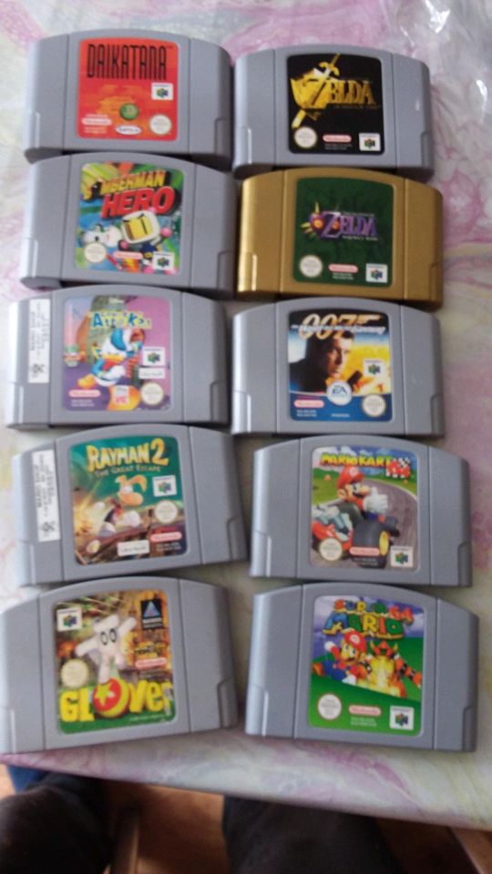 Nintendo N64 konsole und Spiele in Niederzier