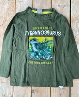Langarmshirt Longsleeve khaki T-Rex Dinosaurier, Junge, Gr. 104 Bayern - Gröbenzell Vorschau