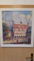⭐ Ölbild Gemälde Lübeck Rathausplatz Lichtwald ⭐ Schleswig-Holstein - Bad Oldesloe Vorschau