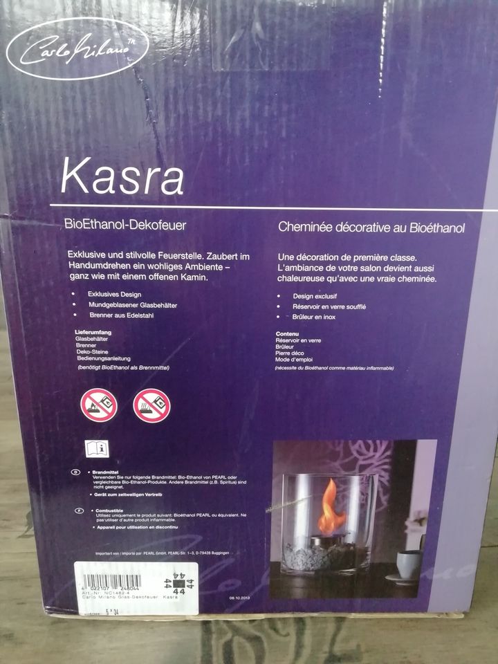 Kasra BioEthanol-Dekofeuer Carlo Milano in Oberahr