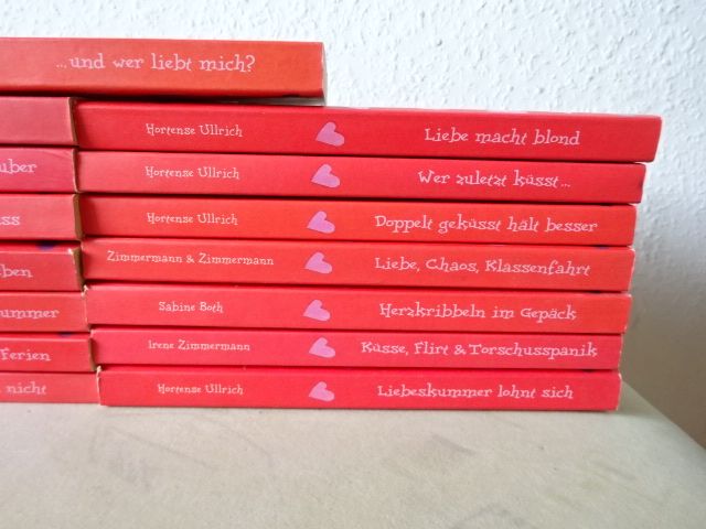 Typisch Mädchen - 15 Bücher inkl. Buchzeichen (Versand möglich) in Östringen