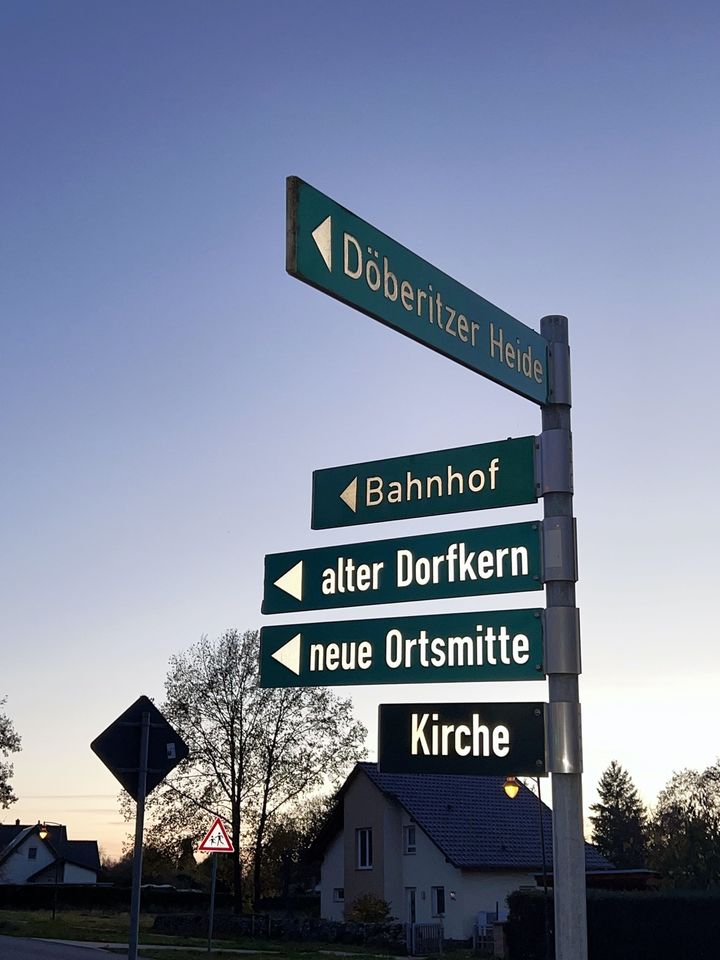 Baugrundstück vor den Toren Berlins 1.200 qm Wustermark Priort in
