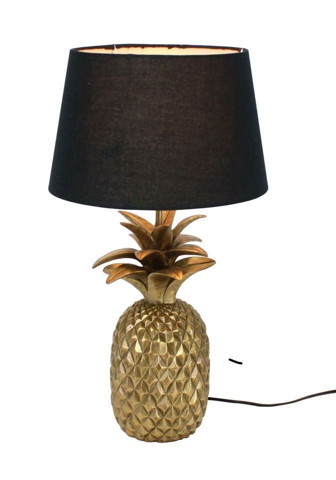 Tischleuchte Ananas gold schwarz , neu in Bayern - Zeitlarn | Lampen  gebraucht kaufen | eBay Kleinanzeigen ist jetzt Kleinanzeigen