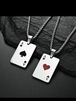 Poker Karte As Pic Halskette- Damen und Herren München - Berg-am-Laim Vorschau