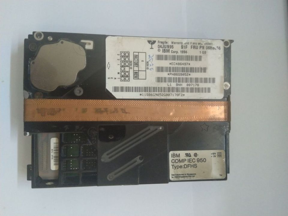 Festplatte IBM 1 GB S1F gesucht in Neetze