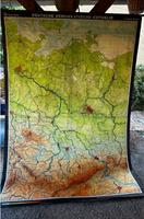 Schul Landkarte DDR 163x230 VEB Haack DDR Sachsen - Markneukirchen Vorschau
