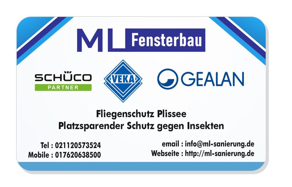 Fensterbau Schüco Gealan Veka Insektenschutz in Bochum - Bochum-Südwest |  eBay Kleinanzeigen ist jetzt Kleinanzeigen