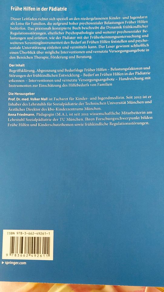 Frühe Hilfen in der Pädiatrie_Bedarf erkennen_Volker Mall_Kinder in München