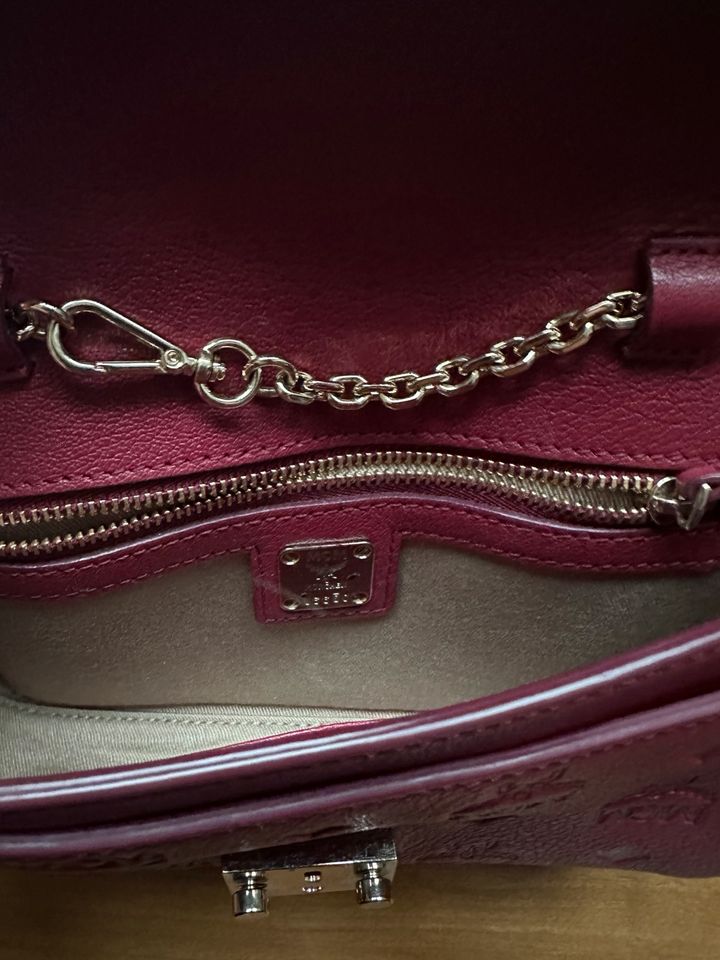 MCM Millie Monogrammed Ruby Tan Tasche in Freiburg im Breisgau