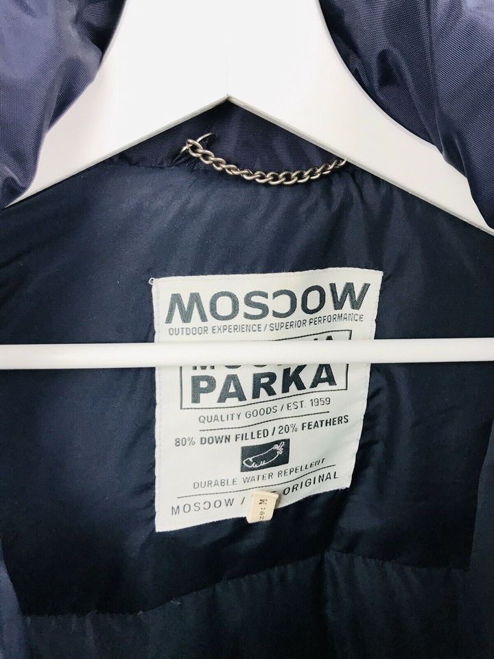 MOSCOW Original Damen Parka Jacke Daunen Gr. M marine blau in Hessen -  Hochheim am Main | eBay Kleinanzeigen ist jetzt Kleinanzeigen