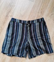 bunte H&M Shorts grau Bermuda Urlaub Stoff Saarland - Schiffweiler Vorschau