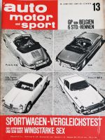 Auto Motor und Sport Ausgabe 13/1963 Wandsbek - Hamburg Bergstedt Vorschau