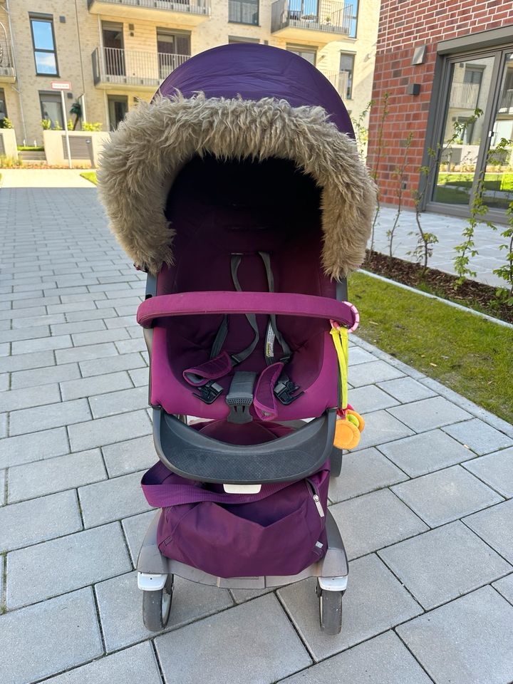 Kinderwagen Stokke lila in Mannheim