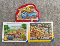 3 x Ravensburger Rahmen-Puzzle Baustelle LKW Krahn 3+ Bayern - Landshut Vorschau