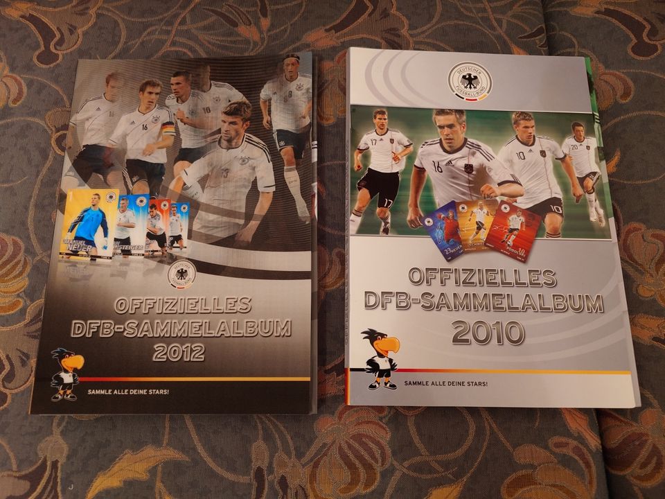 DFB-Sammelalbum 2010, 2012, 2014, 2016, 2018 in Frankfurt am Main