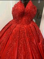 Verlobungs-/Hochzeitskleid in Rot Opulent & Einmalig Essen - Essen-Borbeck Vorschau