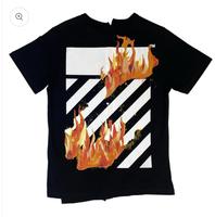 OFF-WHITE | Diagonal Fire Spleiß-T-Shirt Köln - Bickendorf Vorschau