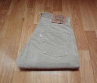 Levis Cord Jeans 551 W28 L30, Vintage, Beige, Maße im Text Sachsen - Weißenberg Vorschau