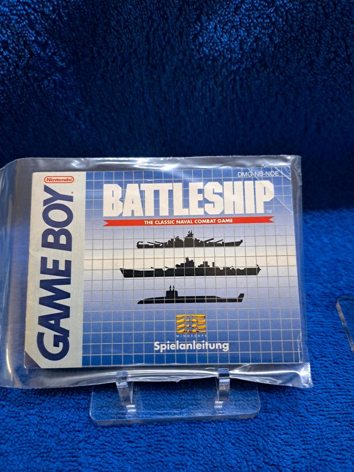 Nintendo Gameboy Spiel Battleship mit Anleitung in Burghausen