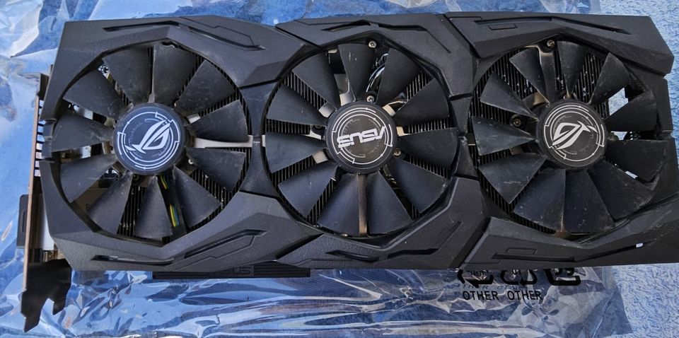 ASUS ROG-STRIX GTX 1070TI GPU Grafikkarte in Schülp bei Rendsburg