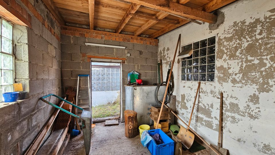 Einfamilienwohnhaus mit Doppelgarage und Lagerraum (Tinyhouse) in Steinwiesen