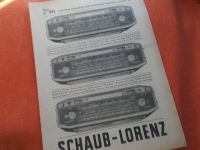 +++ SCHAUB LORENZ RADIO WERBUNG +++ 60ER JAHRE Koblenz - Urbar Vorschau