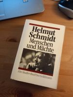 Menschen und Mächte von Helmut Schmidt Bundeskanzler a.D. Politik Wandsbek - Hamburg Rahlstedt Vorschau