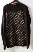 edc S Strickpullover schwarz bunt Muster Pullover Langarm warm Nordrhein-Westfalen - Lemgo Vorschau
