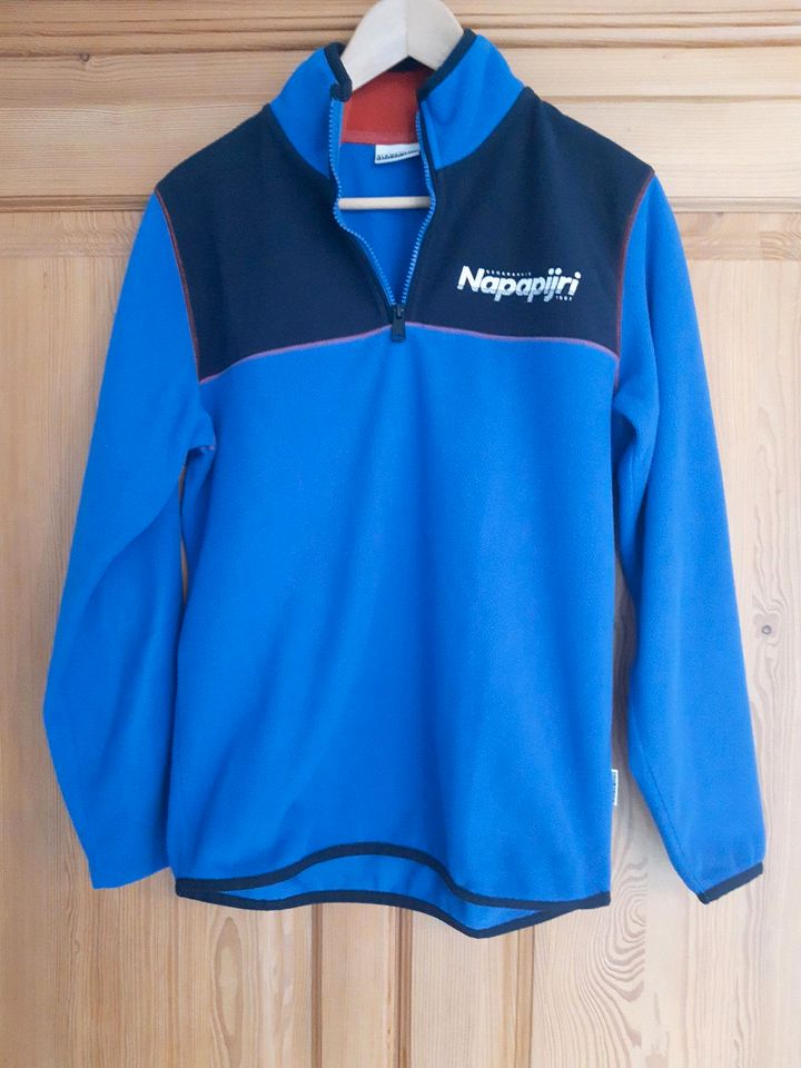 Napapijri Fleece Pulli/Troyer blau Gr. 170 oder 16 in Langenhagen