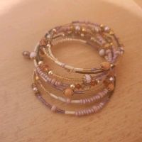 Armband Armreif Perlen rosa Handmade Diy Dawanda Perlenzimmer Dra Nordrhein-Westfalen - Oberhausen Vorschau