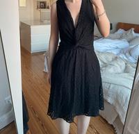 Love Moschino Midikleid Schwarz mit V Ausschnitt und Unterkleid Hamburg-Nord - Hamburg Eppendorf Vorschau
