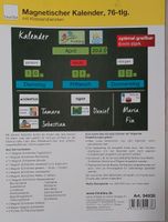 NEU ☆ Magnetischer Kalender 76-teilig ☆ Schule Hessen - Kassel Vorschau