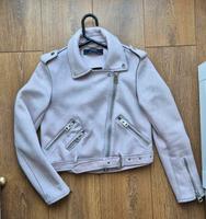 Zara Wildlederjacke Bickerjacke rosa Bayern - Günzburg Vorschau