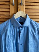 Eterna 41 Slim fit hellblau gemustert Hemd langarm Herren Baden-Württemberg - St. Leon-Rot Vorschau
