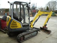 Vermiete Verleihe 2,5 Minibagger Wacker Neuson ET24 Kompaktbagger Rostock - Schmarl Vorschau