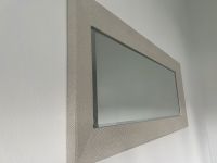 WAND SPIEGEL DEKO GLAMOUR 180x80 WEISS LEDERLOOK GLITZER Baden-Württemberg - Stutensee Vorschau