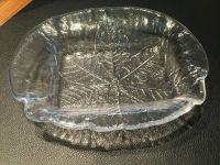 Glasschale mit Blattmotiv für Butter oder Gebäck Herzogtum Lauenburg - Wentorf Vorschau