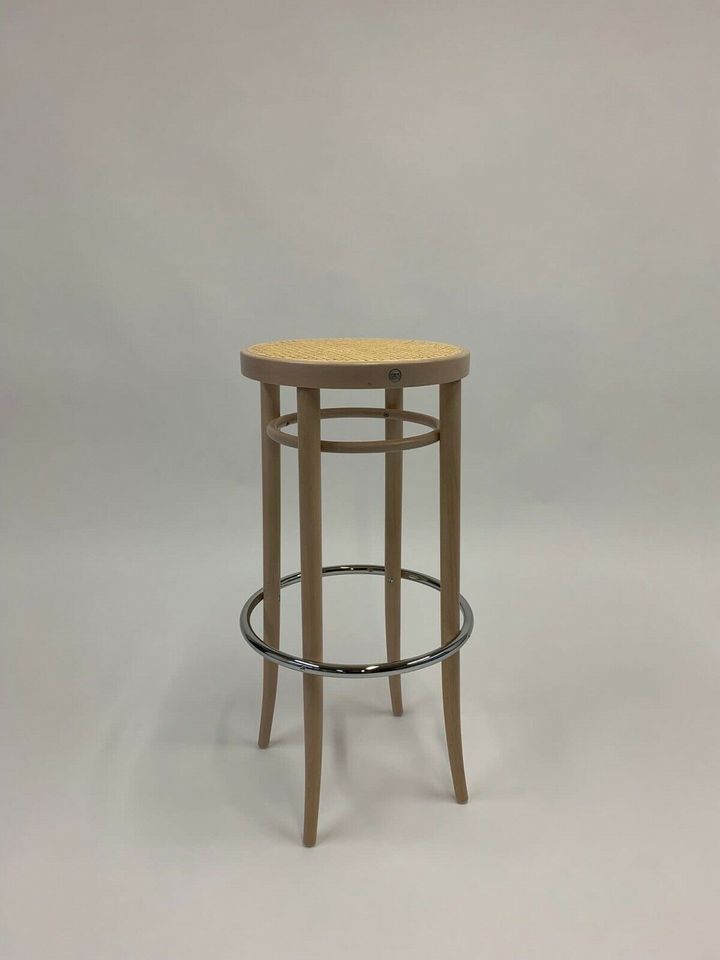 Thonet 204 RH Buche Barhocker Rohrgeflecht NEU in Hemmingen