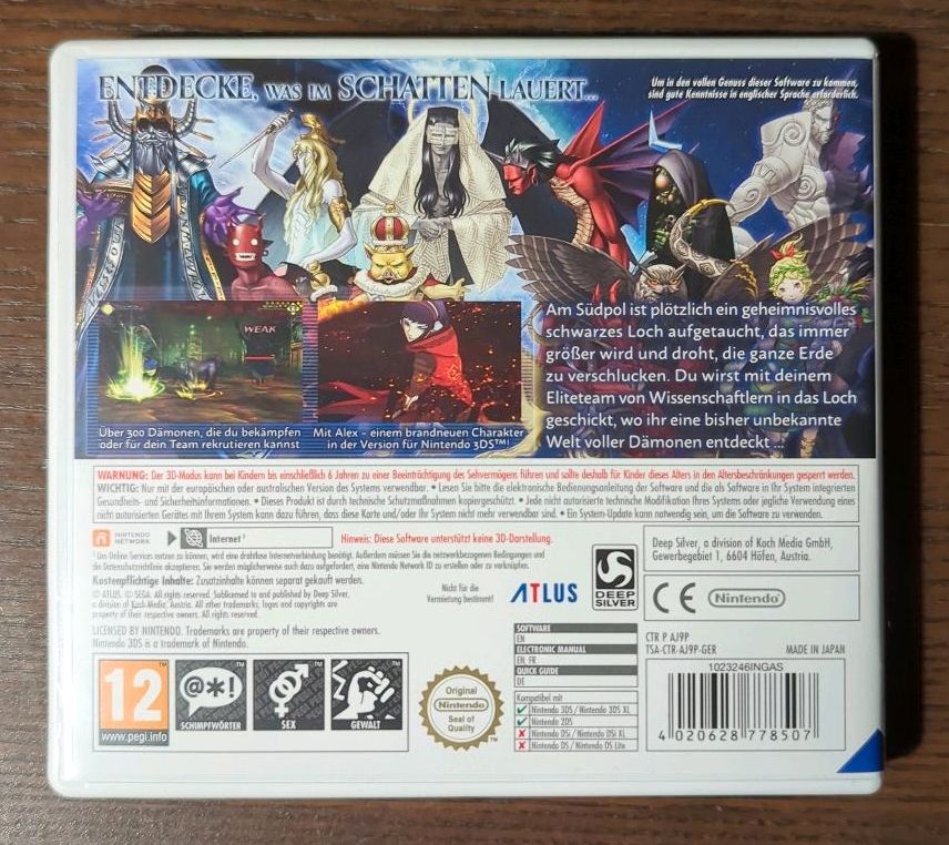 Shin Megami Tensei Strange Journey Redux - Nintendo 3DS- wie neu in Düsseldorf