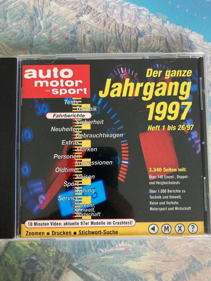 Auto Motor und Sport Jahrgangsarchiv 1997 auf CD! in Paderborn