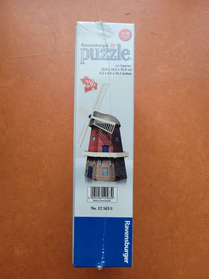 Ravensburger 3d Puzzle Windmühle, neu in Horgenzell