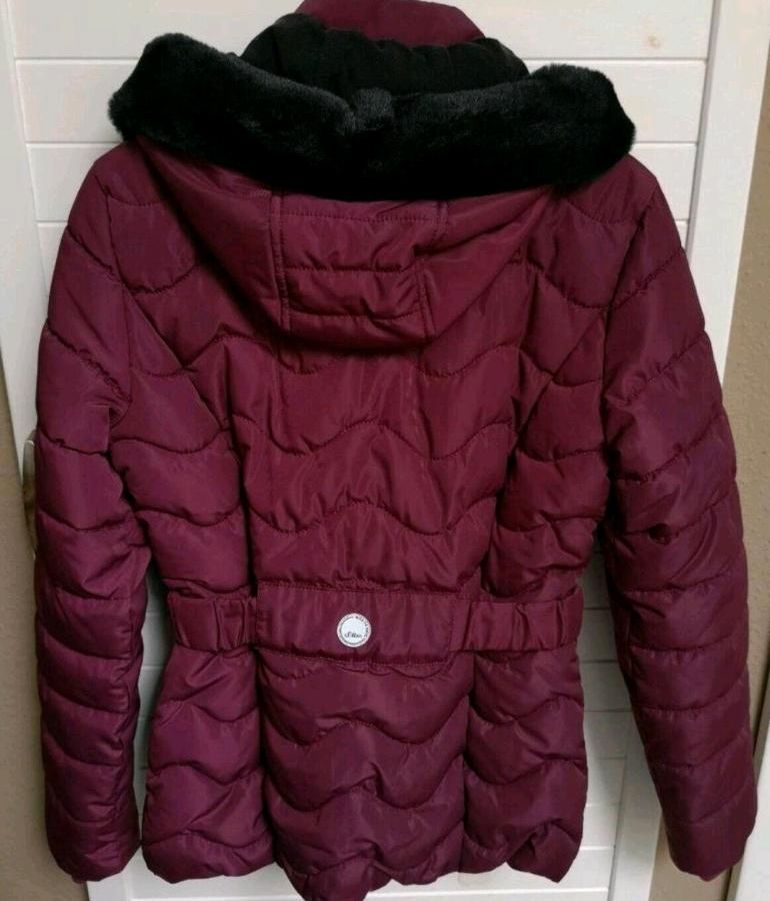 S.OLIVER Winterjacke Gr. 164/L f. Mädchen *neuwertig* in Vechta