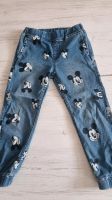 Jeans mit Mickey Mouse Motiv Größe 122 von H&M Sachsen-Anhalt - Braunsbedra Vorschau