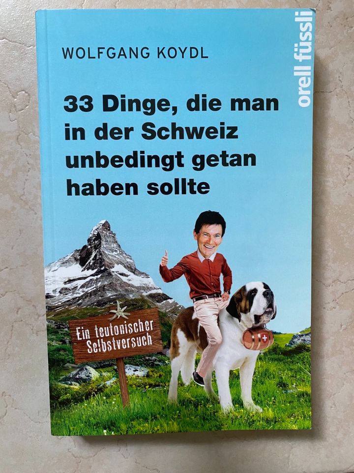 Buch „33 Dinge die man in der Schweiz unbedingt getan..“ *NEU* in Augsburg